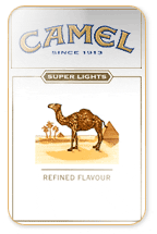 Camel Super Lights (Silver) Cigarette Pack