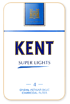 Kent Super Lights Nr. 4 Cigarette Pack