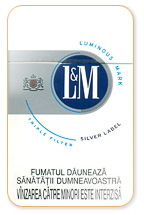 L&M Super Lights (Silver Labled) Cigarette Pack