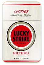 Lucky Strike (Orig Red) Cigarette Pack
