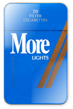 More Lights (Balanced Blue) Cigarette Pack