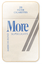 More Super Lights Cigarette Pack