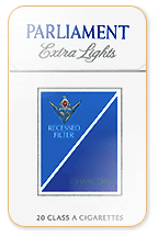 Parliament Extra Lights Cigarette Pack