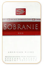 Sobranie RED Cigarette Pack