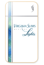Virginia Slims Lights Menthol Cigarette Pack