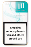 LD Super Slims Menthol Cigarettes pack