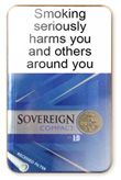 Sovereign Compact Silver Cigarettes pack