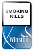 Winston Compact Silver Cigarettes pack