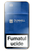 Dunhill Fine Cut Dark Blue 100`s Cigarettes pack