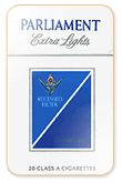 Parliament Extra Lights Cigarettes pack