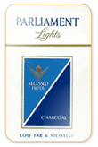 Parliament Lights Cigarettes pack
