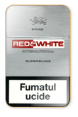 Red&White Super Slims Shine Cigarettes pack