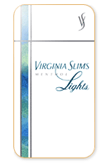 Virginia Slims Lights Menthol Cigarettes pack