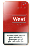 West Red Compact Cigarettes pack