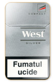 West Silver Compact Cigarettes pack