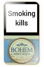 Bohem Fino Aqua Cigarette Pack