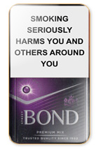 Bond Street Premium Mix Purple Cigarette Pack