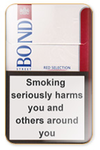 Bond Street Smart Red 8 Cigarette Pack