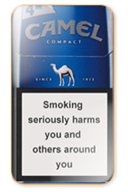 Camel Compact Silver Cigarette Pack