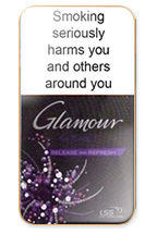 Glamour Secret Release and Refresh (Violet) Cigarette Pack