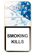 Kent Crystal Blue Cigarette Pack