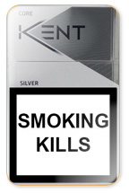 Kent Silver Cigarette Pack