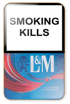 L&M Lounge Summer Splash Cigarette Pack