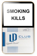 LD Club Extra Blue Cigarette Pack
