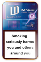 LD Compact Impulse Purple Cigarette Pack