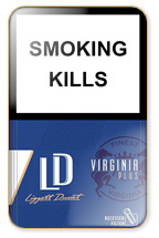 LD Virginia Plus Blue Cigarette Pack