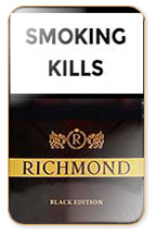 Richmond Black Edition Cigarette Pack
