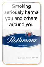 Rothmans King Size Blue Cigarette Pack