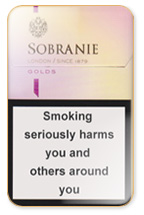 Sobranie KS SS Gold (mini) Cigarette Pack
