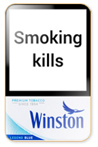 Winston Legend Blue Cigarette Pack