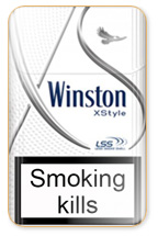 Winston XStyle Silver Cigarette Pack