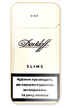 Davidoff Slim One 100`s Cigarette Pack