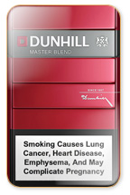 Dunhill Master Blend (Red) Cigarette Pack