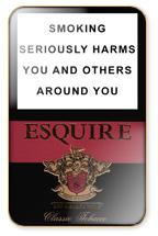 Esquire Red&Black Title Cigarette Pack
