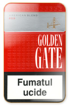 Golden Gate Red Cigarette Pack
