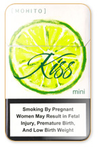 Kiss Mohito (mini) Cigarette Pack