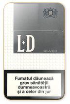 LD Silver Cigarette Pack