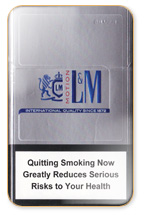 L&M Motion Silver (mini) Cigarette Pack