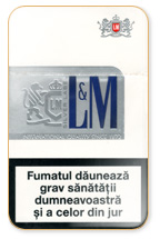 L&M Super Lights (Silver Label) Cigarette Pack