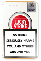 Lucky Strike Original Silver Cigarette Pack