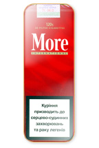 More Red 120s Cigarette Pack
