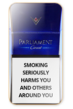 Parliament Carat Sapphire Cigarette Pack