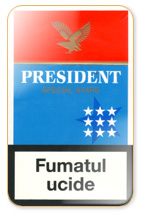 President Special Stars Cigarette Pack