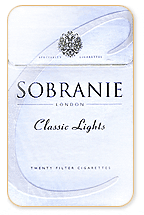 Sobranie Classic Lights Cigarette Pack