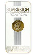 Sovereign Slim Ultra Lights 100's Cigarette Pack