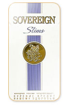 Sovereign Slim 100's Cigarette Pack
